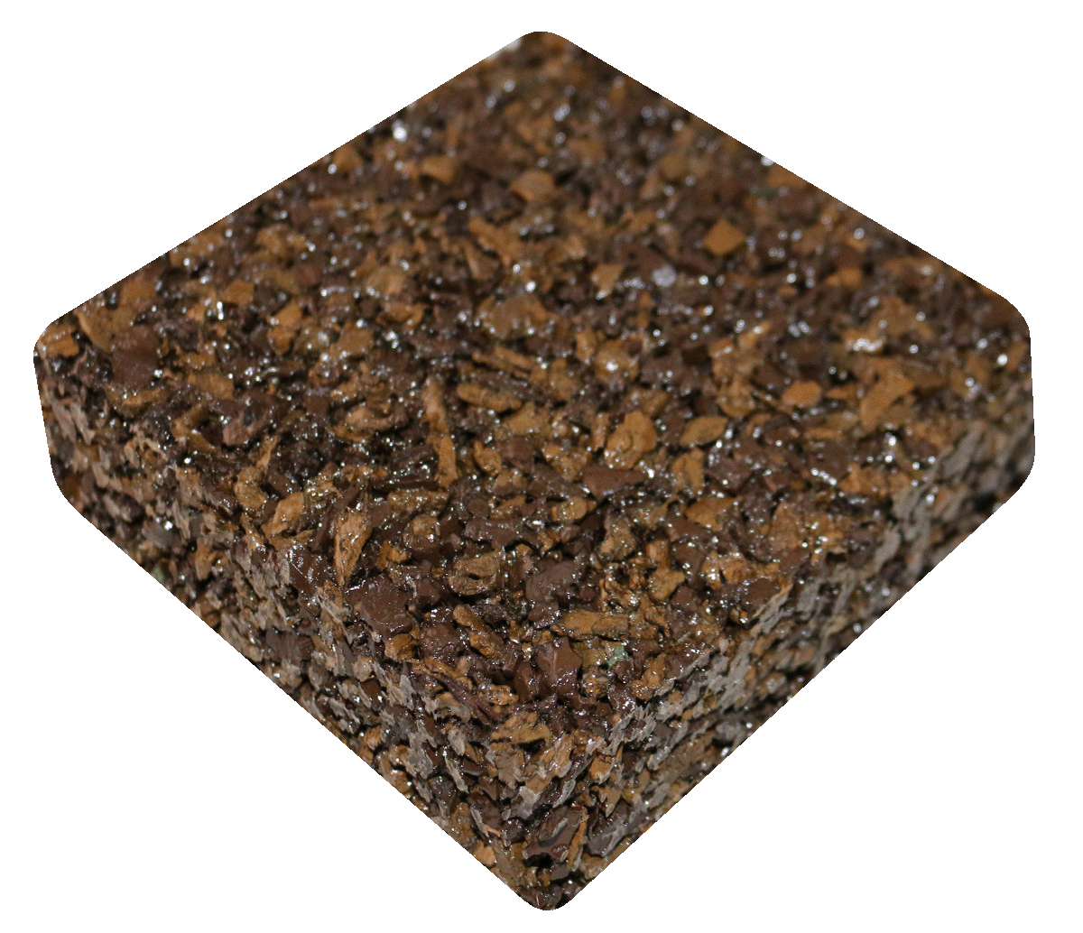 Rubberway RR6000 Golden Brown and Brown Bits