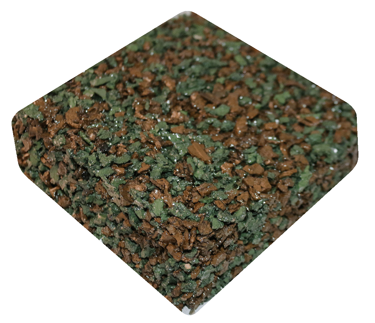 Rubberway RR6000 Golden Brown Green Bits