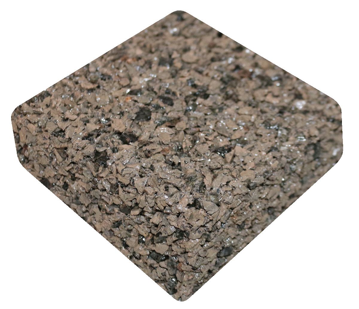 Rubberway Rubber Rock Beige Bits