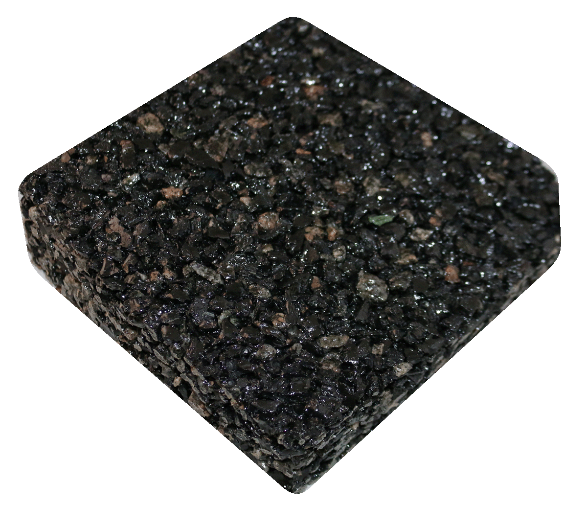 Rubberway Rubber Rock Black Bits