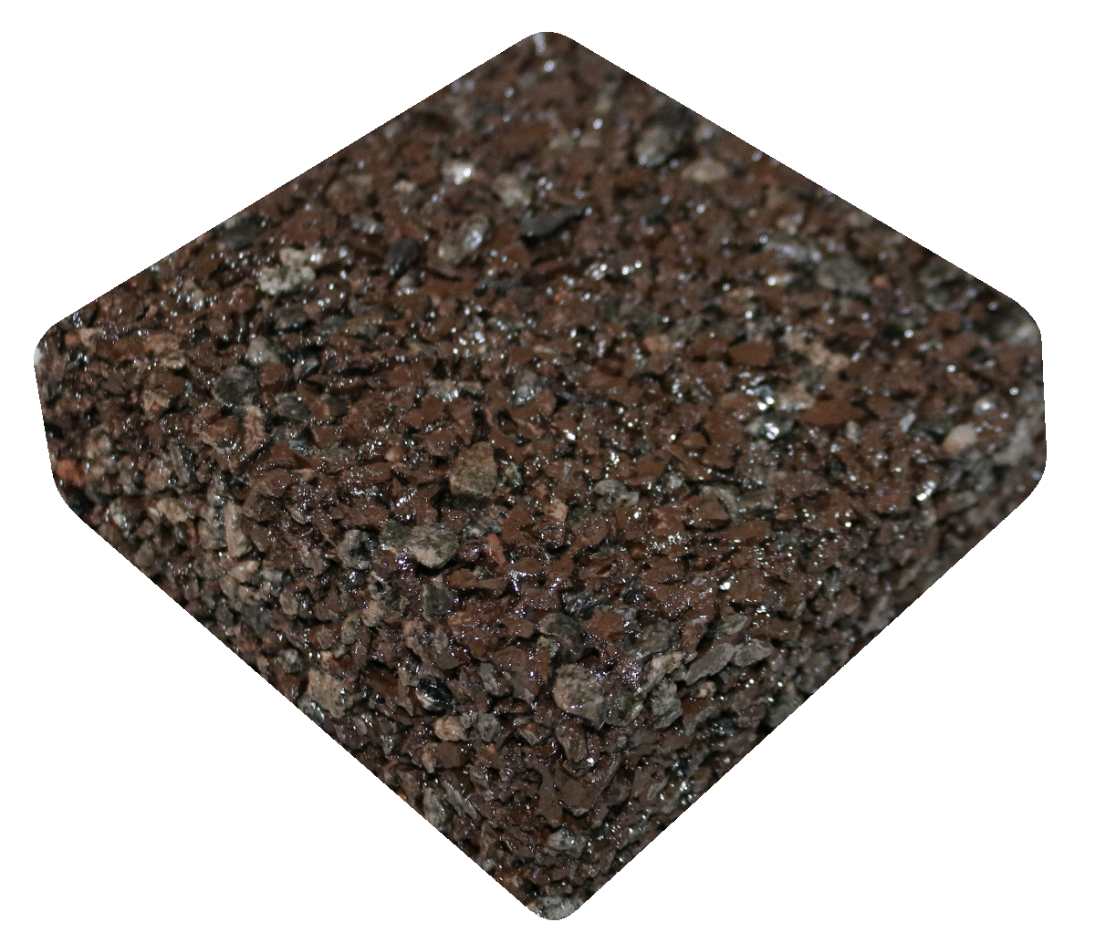 Rubberway Rubber Rock Brown Bits