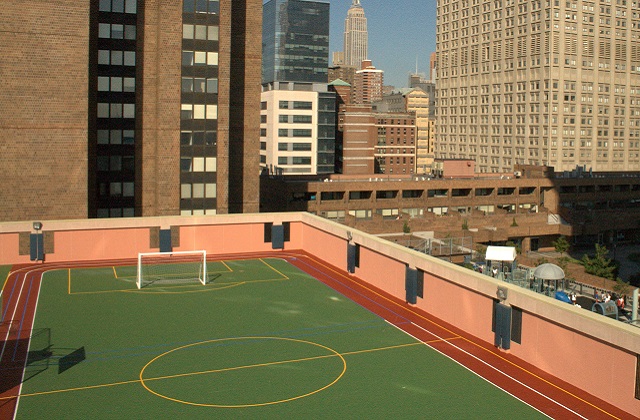 United Nations International School Rooftop Recreation